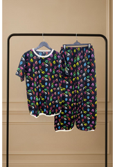 COLORPOP NOIR  PRINTED SHIRT AND TROUSER