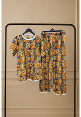 FLORA FIESTA PRINTED SHIRT AND TROUSER