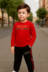 Red Guc Track Suit for Kids