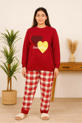 Winter Eternal Love Co-Ord Set Night Suit