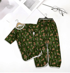 FOREST BLOOM PRINTED SHIRT AND TROUSER