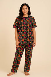 TWILIGHT BLOOM PRINTED SHIRT AND TROUSER