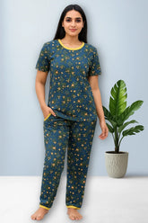 STARLIGHT FLORA PRINTED SHIRT AND TROUSER