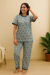 FLORATWINS PRINTED SHIRT AND TROUSER