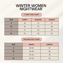 Winter Eternal Love Co-Ord Set Night Suit