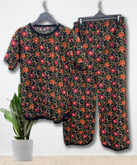 TWILIGHT BLOOM PRINTED SHIRT AND TROUSER