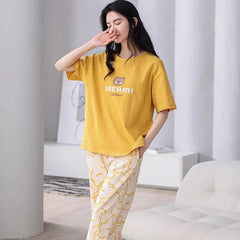 Dreams Cute Bears Printed Night Suit