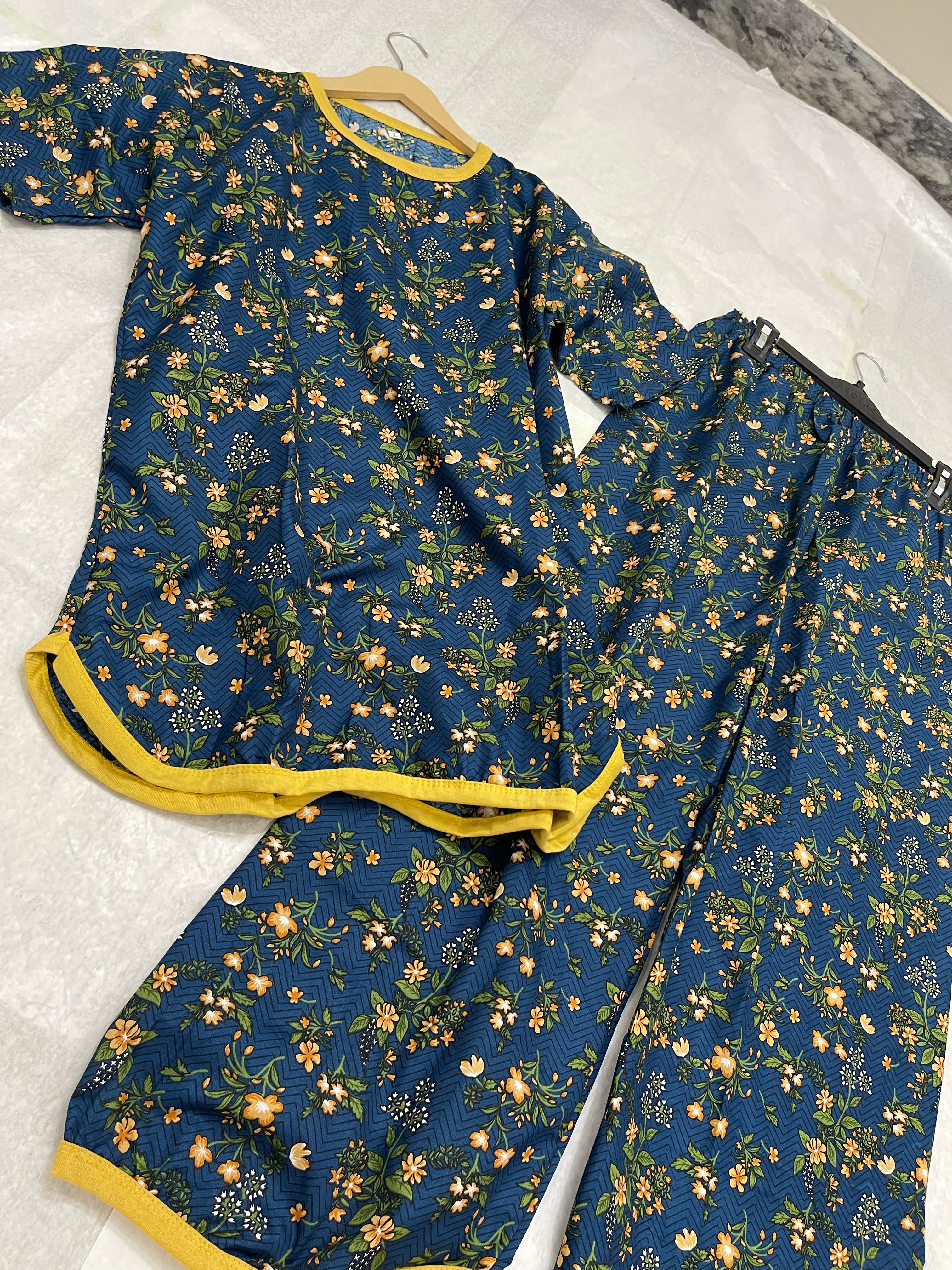 STARLIGHT FLORA PRINTED SHIRT AND TROUSER