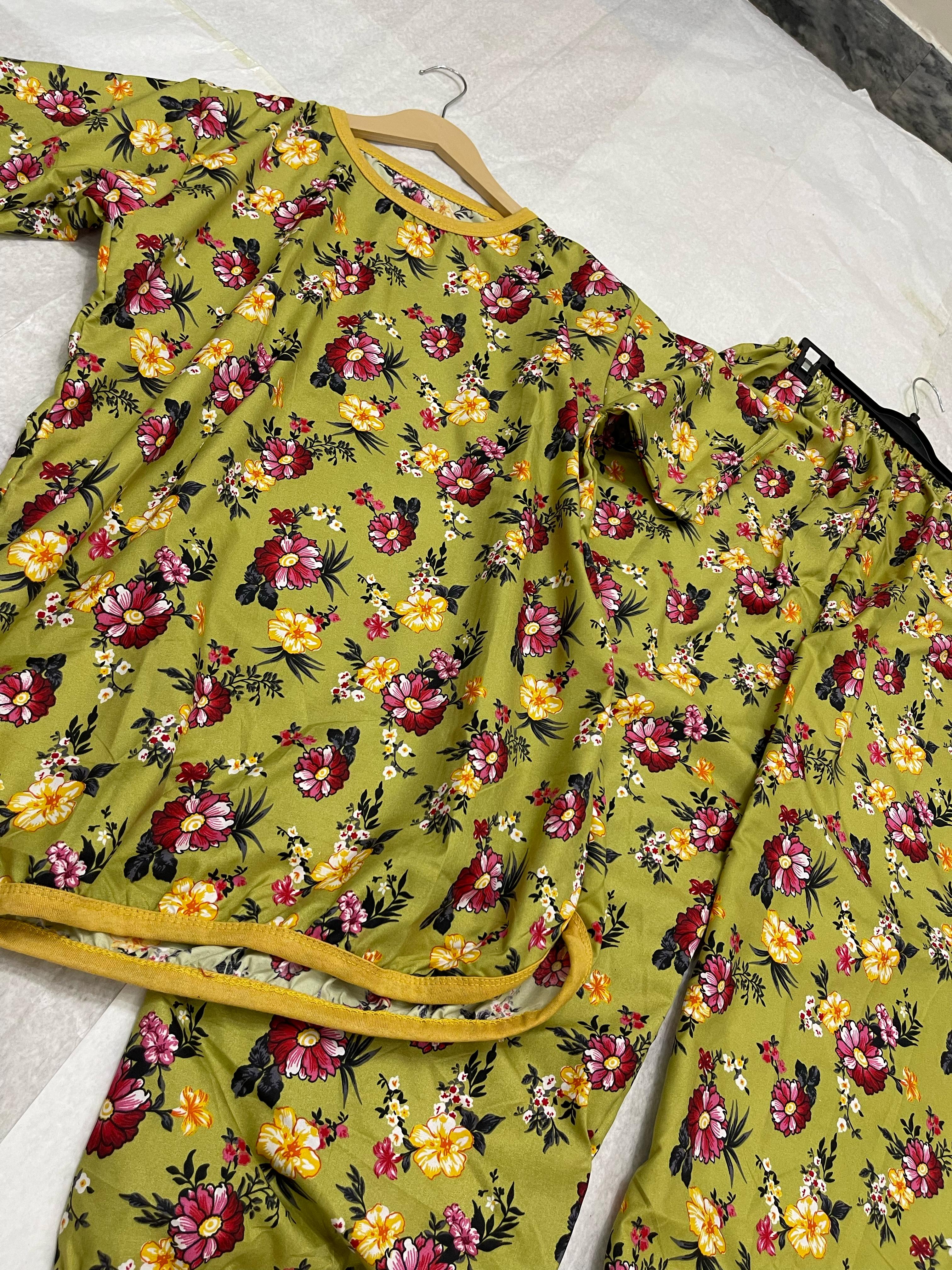 SECRET GARDEN BLOOM PRINTED SHIRT AND TROUSER