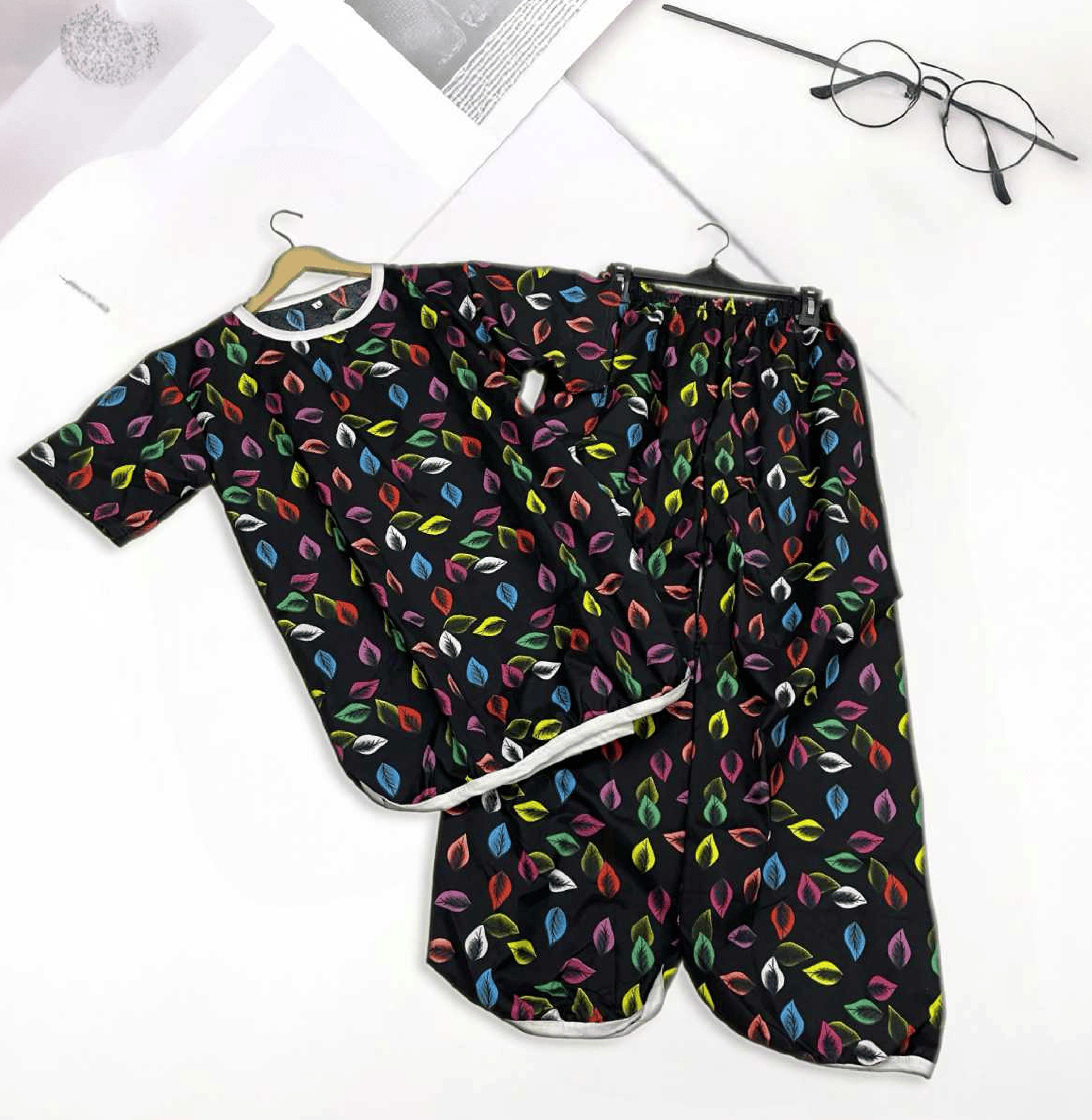 COLORPOP NOIR  PRINTED SHIRT AND TROUSER