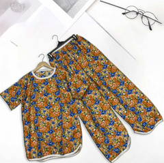 FLORA FIESTA PRINTED SHIRT AND TROUSER