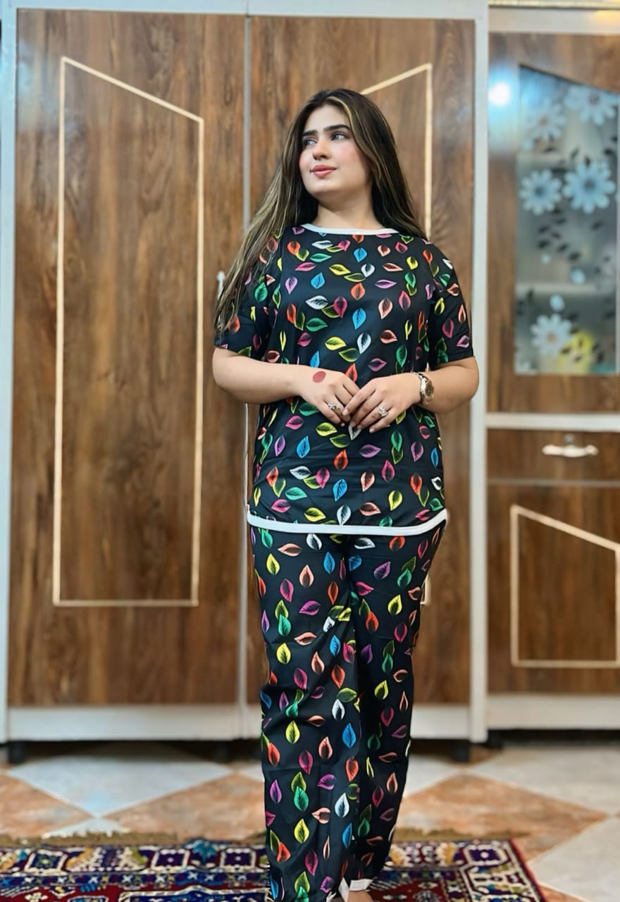 COLORPOP NOIR  PRINTED SHIRT AND TROUSER