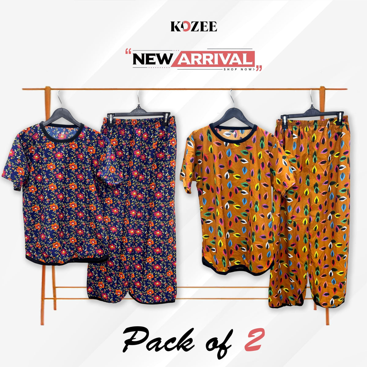 DEEP BLUE POPPY X PAINTED LEAF