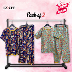 SAPPHIRE ANTUMN X FLORATWIN SEA GREEN