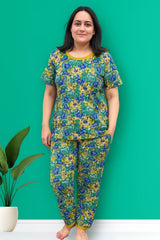 DREAMY FLORAL ESCAPE PRINTED SHIRT AND TROUSER