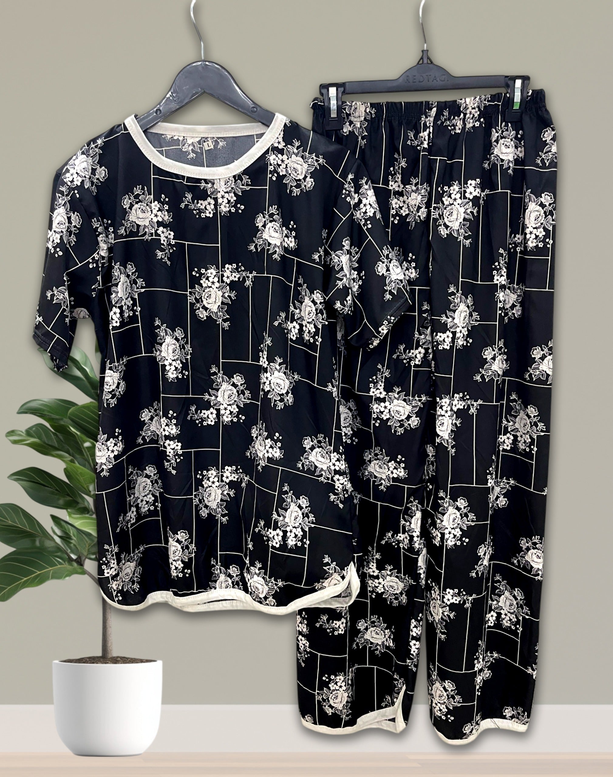 MOONLIT GARDEN  PRINTED SHIRT AND TROUSER