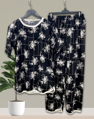 MOONLIT GARDEN  PRINTED SHIRT AND TROUSER